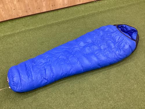 western mountaineering (ウェスタンマウンテニアリング) マミー型シュラフ(ダウン) ブルー×ブラック ケース・ストレージバック付 Antelope GWS