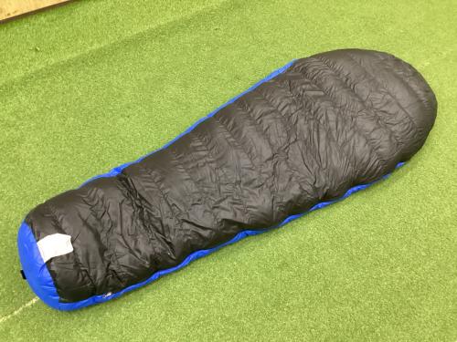western mountaineering (ウェスタンマウンテニアリング) マミー型シュラフ(ダウン) ブルー×ブラック ケース・ストレージバック付 Antelope GWS
