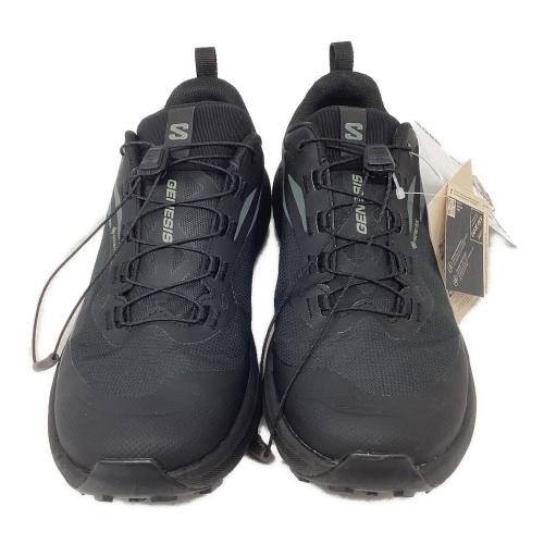 SALOMON (サロモン) ジェネシス GTX トレランシューズ トレッキングシューズ 475187 メンズ SIZE 26cm ブラック×グリーン