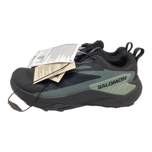 SALOMON (サロモン) ジェネシス GTX トレランシューズ トレッキングシューズ 475187 メンズ SIZE 26cm ブラック×グリーン