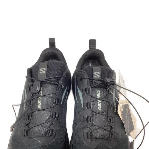 SALOMON (サロモン) ジェネシス GTX トレランシューズ トレッキングシューズ 475187 メンズ SIZE 26cm ブラック×グリーン