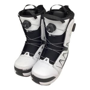 SALOMON (サロモン) LAUNCH BOA SJ BOA スノーボードブーツ 24-25モデル メンズ SIZE 27cm ホワイト×ブラック