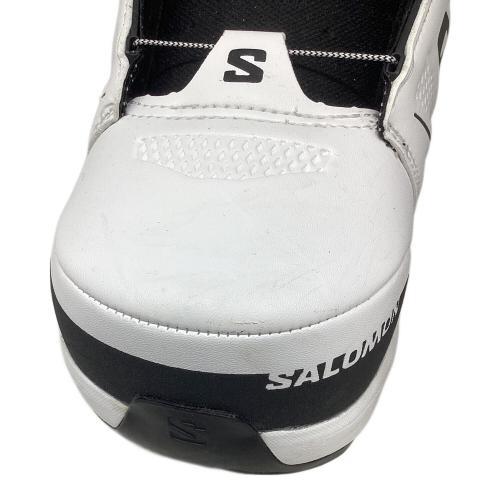SALOMON (サロモン) LAUNCH BOA SJ BOA スノーボードブーツ 24-25モデル メンズ SIZE 27cm ホワイト×ブラック