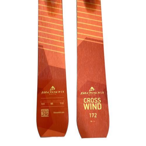 BLOSSOM (ブロッサム) CROSS WIND バックカントリー ファットスキー 172cm