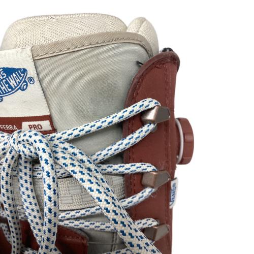 VANS (ヴァンズ) FERRA PRO スノーボードブーツ 22-23年モデル レディース SIZE 23.5cm ブラウン×ベージュ