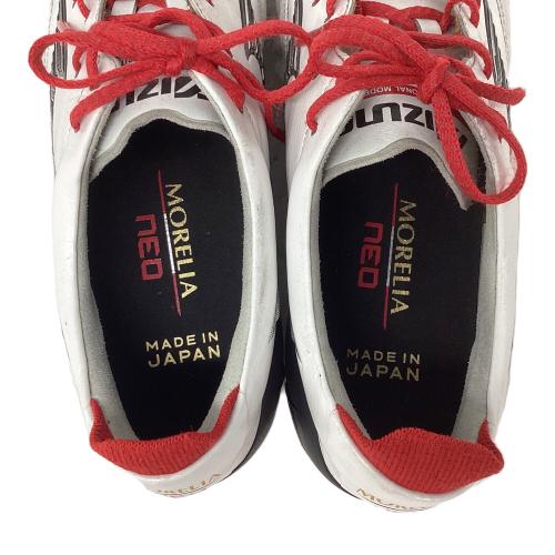 MIZUNO (ミズノ) サッカースパイク P1GA2330 モレリアネオIV JAPAN 2023年秋冬 メンズ SIZE 27cm スーパーホワイトパール×ブラック