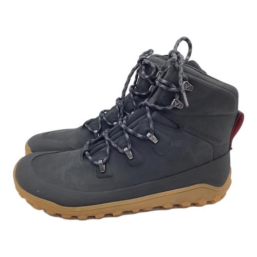 VIVOBARE FOOT (ビボベアフット) TRACKER LEATHER AT ミドルカット トレッキングシューズ 309533-01 メンズ SIZE 27(EU43)cm ブラック