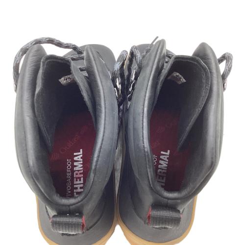 VIVOBARE FOOT (ビボベアフット) TRACKER LEATHER AT ミドルカット トレッキングシューズ 309533-01 メンズ SIZE 27(EU43)cm ブラック