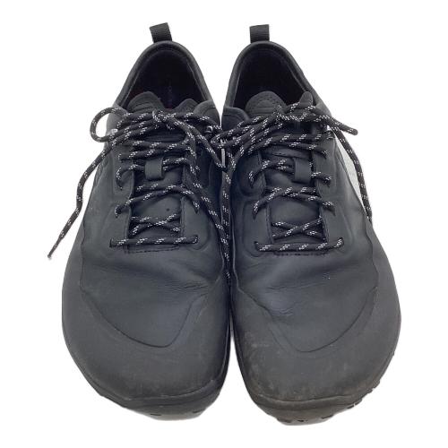 VIVOBARE FOOT (ビボベアフット) TRACKER LEATHER LOW M ローカット トレッキングシューズ 309354-01 メンズ SIZE 27(EU43)cm ブラック