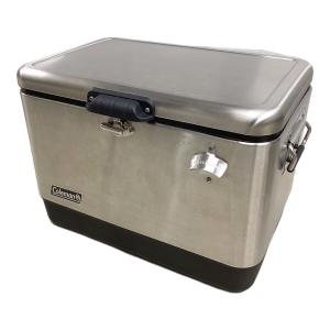 Coleman (コールマン) スチールベルトクーラー クーラーボックス 6150.6155 54QT(51L) シルバー×ブラック