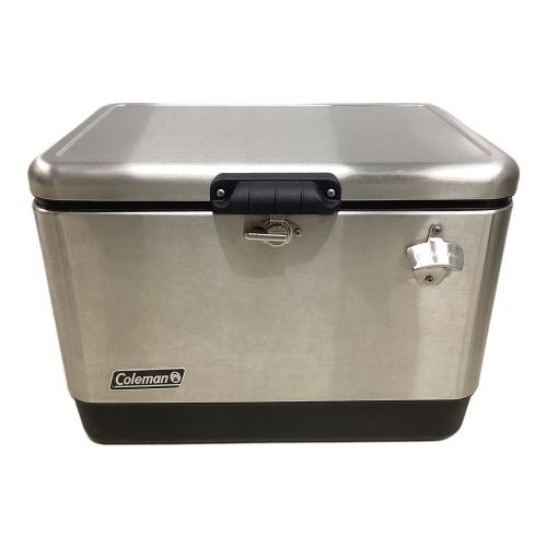 Coleman (コールマン) スチールベルトクーラー クーラーボックス 6150.6155 54QT(51L) シルバー×ブラック