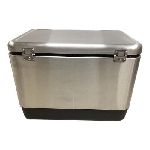 Coleman (コールマン) スチールベルトクーラー クーラーボックス 6150.6155 54QT(51L) シルバー×ブラック
