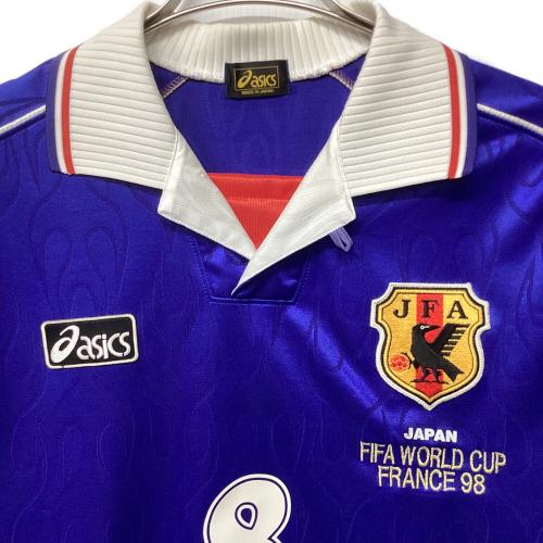 日本代表 (ニホンダイヒョウ) 中田英寿【8】サッカーユニフォーム OA 710G 98年フランスワールドカップ SIZE M ブルー