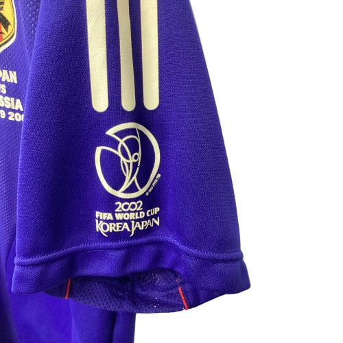 日本代表 (ニホンダイヒョウ) 中田英寿【7】サッカーユニフォーム 381428 02年日韓ワールドカップロシア戦マッチデイロゴマーク有 オーセンティック SIZE L ブルー