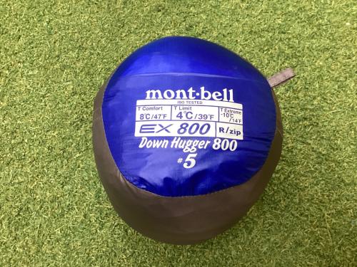 mont-bell (モンベル) マミー型シュラフ(ダウン) 1121361 コンフォート8℃/リミット4℃ ストレージバッグ付 ダウンハガー800 #5