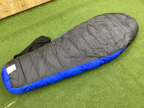 western mountaineering (ウェスタンマウンテニアリング) マミー型シュラフ(ダウン) ブルー×ブラック PUMA GWS
