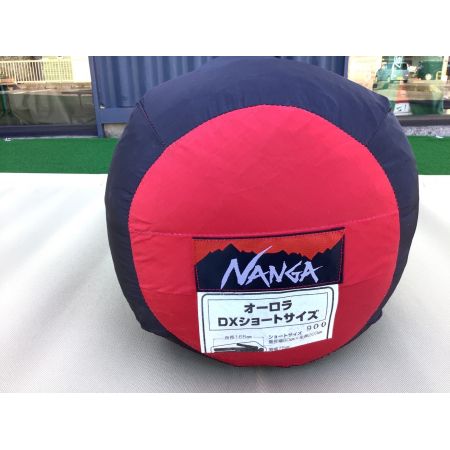 NANGA (ナンガ) ダウンシュラフ レッド オーロラDX900ショート ダウン 快適使用温度/下限温度 -10℃ / -19℃