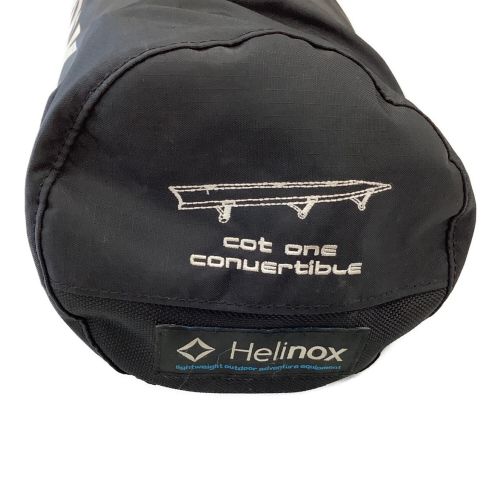 Helinox ヘリノックス　コットワンコンバーチブル　ブラック　1822170Helinox