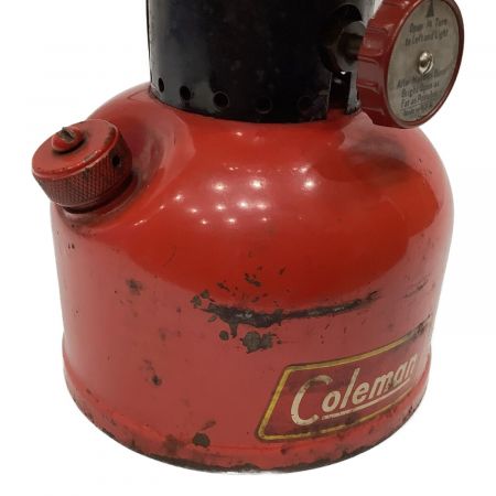 Coleman (コールマン) ガソリンランタン ブラックカラー 1953年2月製 前期 PYREX(グリーン) 200A イエローボーダー