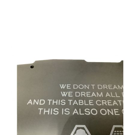 OMAME ZERO FIVE ファニチャーアクセサリー ブラック 入手困難品 天板（テーブルワン・タクティカルテーブルM対応） omame Table type barrel BLACK