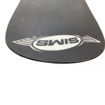 SIMS (シムス) スノーボード 154cm ブラック 21-22モデル 2x4 キャンバー BOWL SQUAD