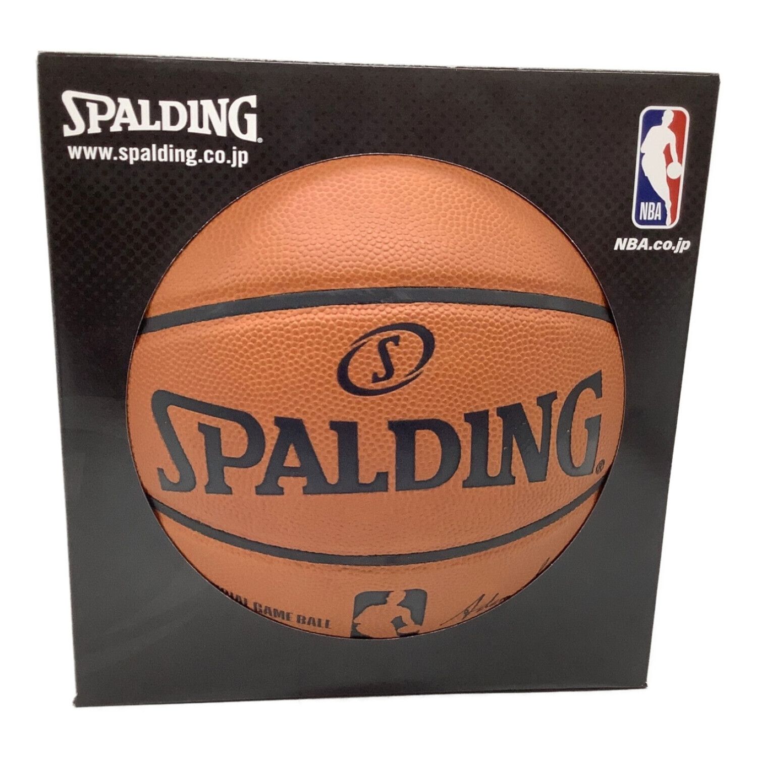 SPALDING (スポルディング) バスケットボール 7号 NBA公式試合球 
