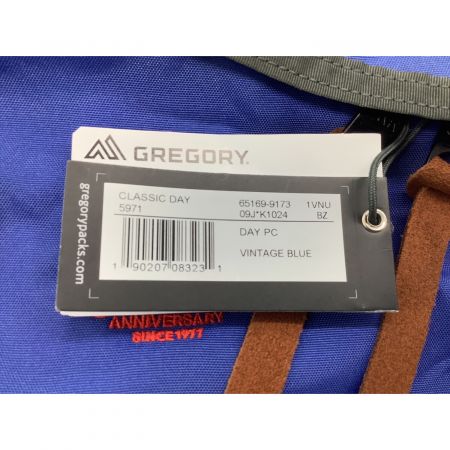 GREGORY (グレゴリー) デイパック ブルー 22SS45周年記念モデル 65169-9173 クラシックデイ