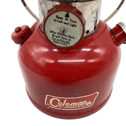 Coleman (コールマン) ガソリンランタン 1965年6月 ホワイトボーダー パテペン 200A