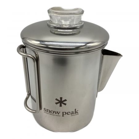 Snow peak (スノーピーク) コーヒー用品 廃盤希少品 PR-006 ステンレスパーコレーター 未使用品