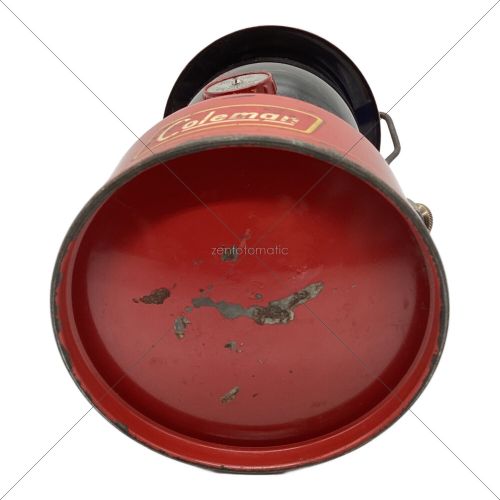 Coleman (コールマン) ヴィンテージガソリンランタン 200A 1954年8月 イエローボーダー ブラックカラー