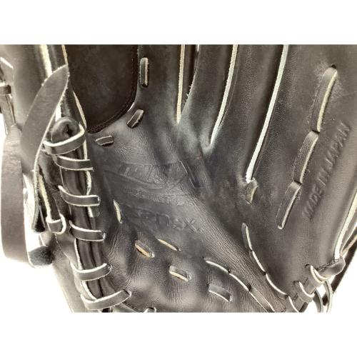 xanax (ザナックス) 軟式グローブ ブラック 収納ケース付 TRUSTX 投手用 BRG15021X