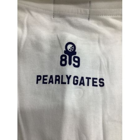 PEARLY GATES (パーリーゲイツ) ゴルフウェア(トップス) メンズ SIZE L ホワイト ポロシャツ 053-7160327