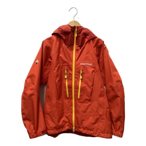 mont-bell (モンベル) トレッキングウェア(ジャケット) レディース SIZE M オレンジ GORE-TEX ストリームパーカ 1102487