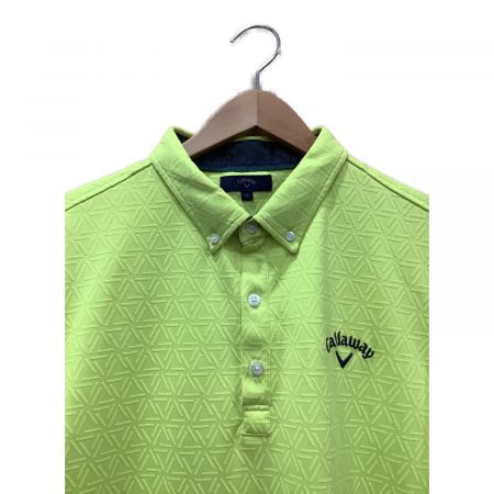 Callaway (キャロウェイ) ゴルフウェア(トップス) メンズ SIZE LL イエロー ポロシャツ H22134101