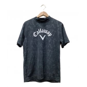 Callaway (キャロウェイ) ゴルフウェア(トップス) メンズ SIZE L ブラック /// モックネックTシャツ 241-0134427