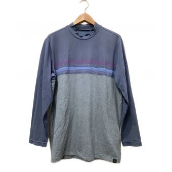 TravisMathew (トラヴィスマシュー) ゴルフウェア(トップス) メンズ 不明 ネイビー×グレー モックネック 7AE050