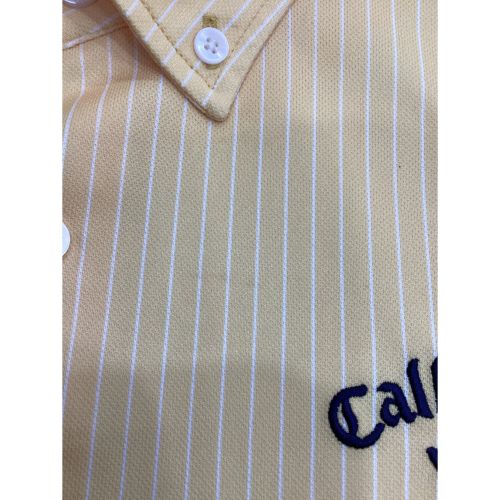 Callaway (キャロウェイ) ゴルフウェア(トップス) メンズ SIZE L イエロー 2020年モデル ポロシャツ 241-0134404