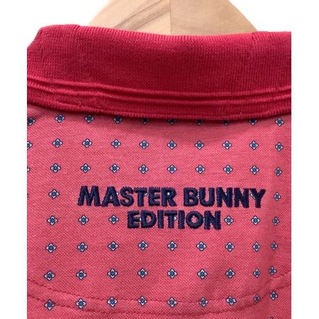 MASTER BUNNY EDITION (マスターバニーエディション) ゴルフウェア(トップス) メンズ SIZE LL レッド /// ポロシャツ 158-7160405