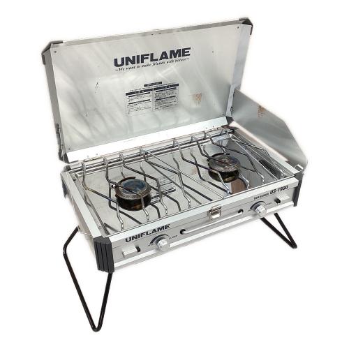 UNIFLAME (ユニフレーム) ツインガスバーナー PSLPGマーク有 US-1900 2018年製 使用燃料【CB缶】