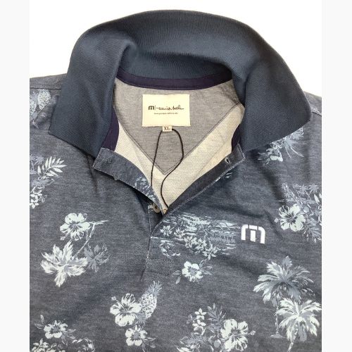 TravisMathew (トラヴィスマシュー) ゴルフウェア(トップス) メンズ SIZE XL ネイビー S/S ALL OVER PRINT POLO ポロシャツ 7AD031