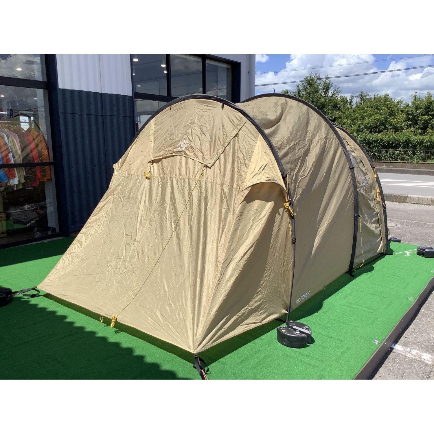 ノルディスク テント Reisa 4 PU 別売りフロアシート付 防災 対策