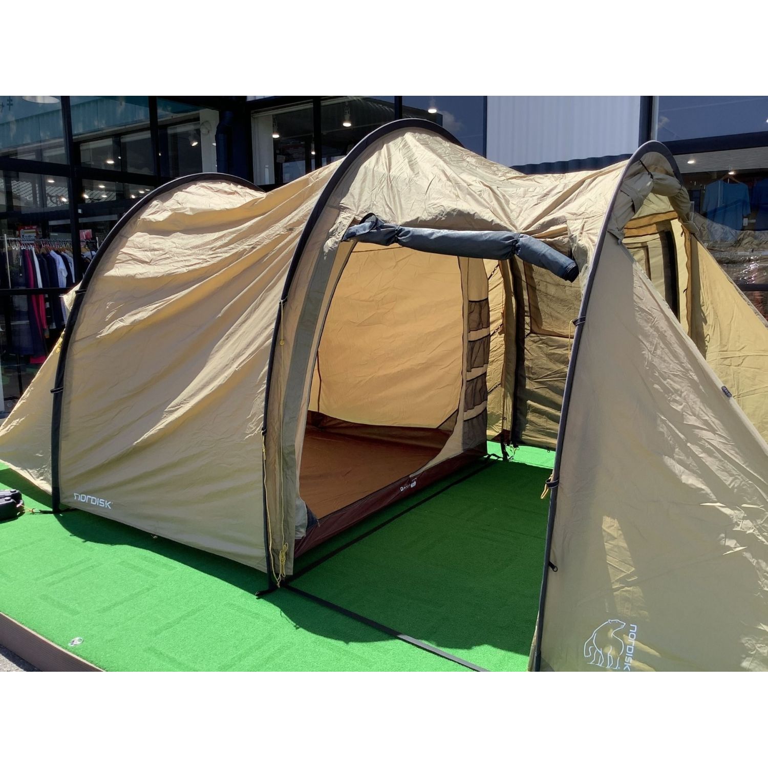ノルディスク ラゴ4 テント フットプリント - アウトドア