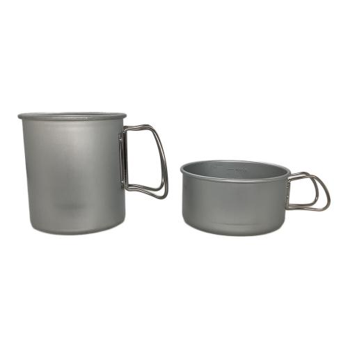 Snow peak (スノーピーク) クッカー アルコールバーナー欠品 BS-010CS 火焔ストーブ コーエン クッカーセット