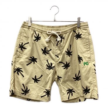 【新品】パーリーゲイツ パームツリー ショートパンツ パーリーゲイツ パームツリー柄 ショートパンツ 0 ゴルフ 黒 パーリー