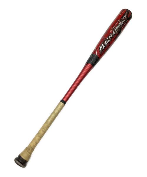 MIZUNO (ミズノ) 軟式バット 84cm レッド MAGNA IMPACT 1CJFR104