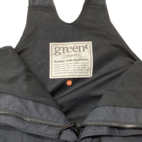 green clothing (グリーンクロージング) スノーボードウェア(パンツ)　ビブパン　size M ネイビー ビブパン