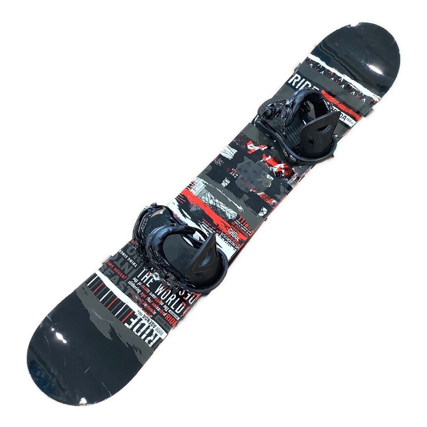 ride agenda 155㎝ スノーボード 板ビンディングセット - ボード