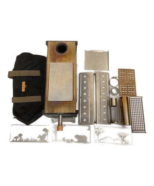 S'more (スモア) 薪ストーブ 別売りストームフレームBセット付 マジックストーブ SMOstba39