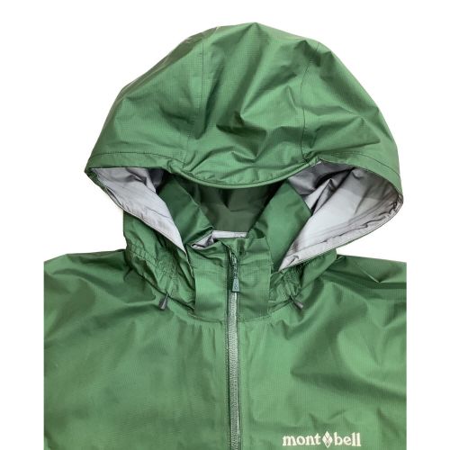 mont-bell (モンベル) トレッキングウェア(ジャケット) メンズ SIZE M グリーン GORE-TEX ストームクルーザーデタッチャブルフード 1128630