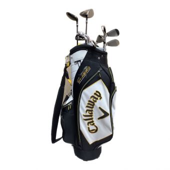 Callaway (キャロウェイ) クラブ&キャディバッグセット 2016年モデル ウォーバード パッケージセット 10本セット 純正グリップ良好